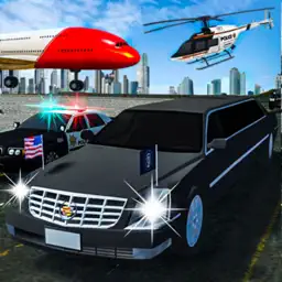 汽车模拟器驾驶游戏 - 总统安全车队 :离线游戏